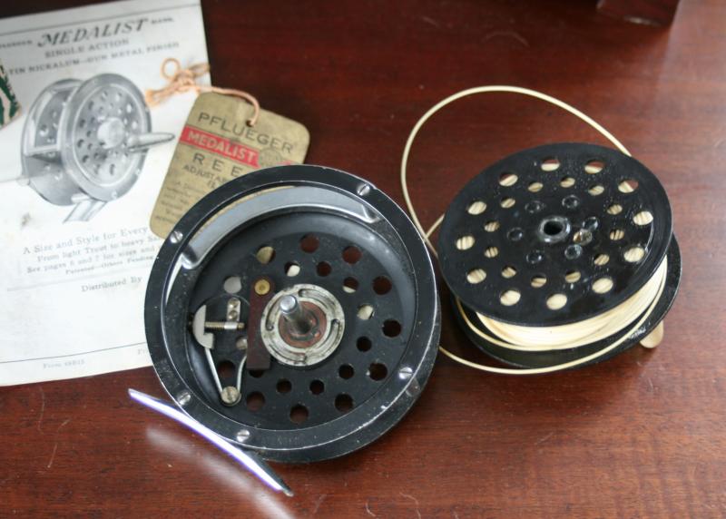 Antique Vintage Pflueger MEDALIST 1495 DA Fly Fishing Reel Working Super  Clean