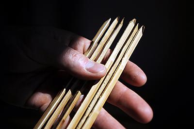 bamboo strips